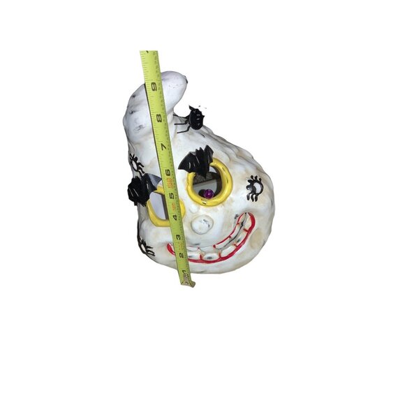 Halloween Ghost Head Candle Holder Seasonal Decor - Picture 12 of 12
